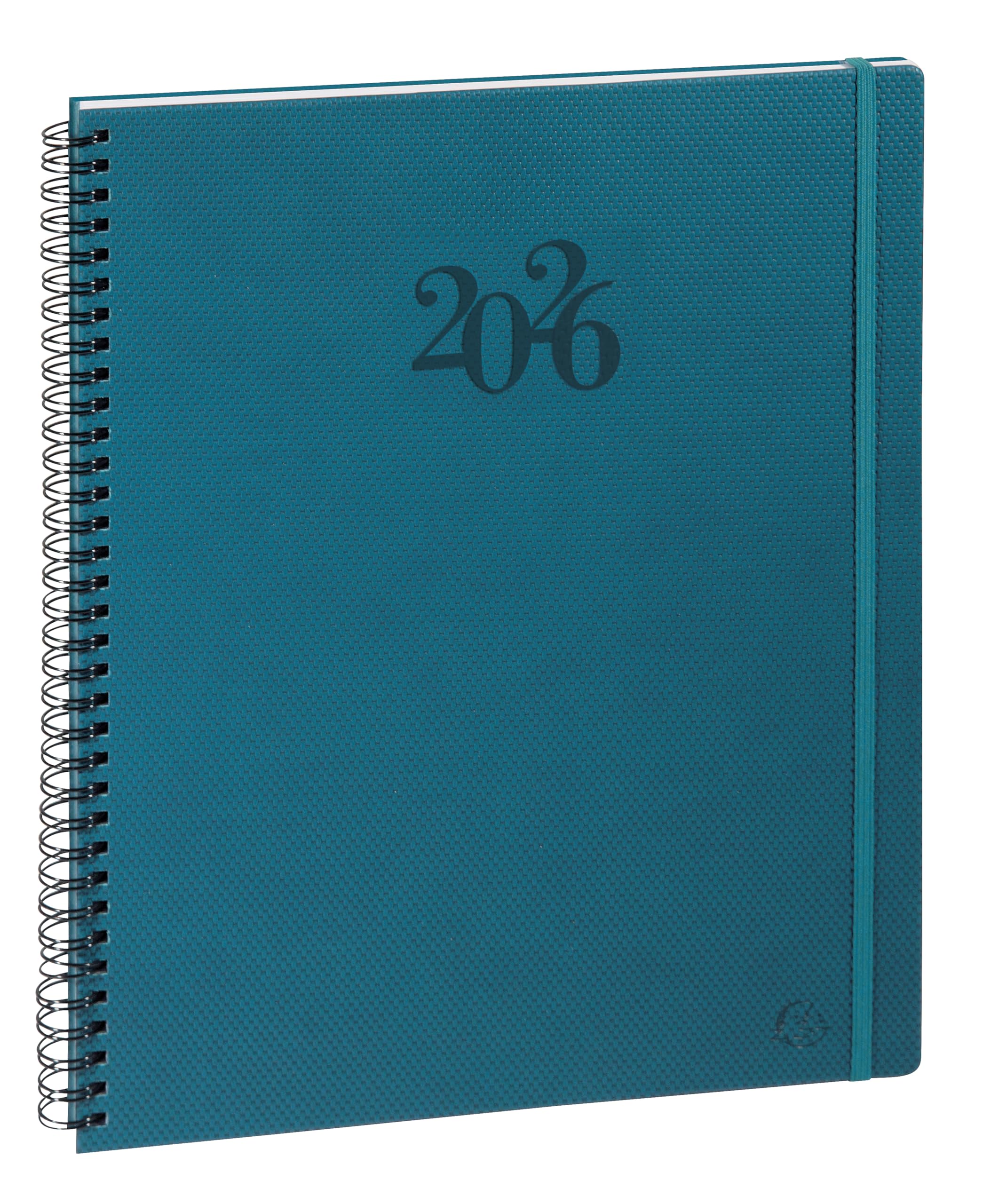 Exacompta Agenda De Bureau Consultations 29S Spiralé Forever Recyclé 2026 - Semainier Lin