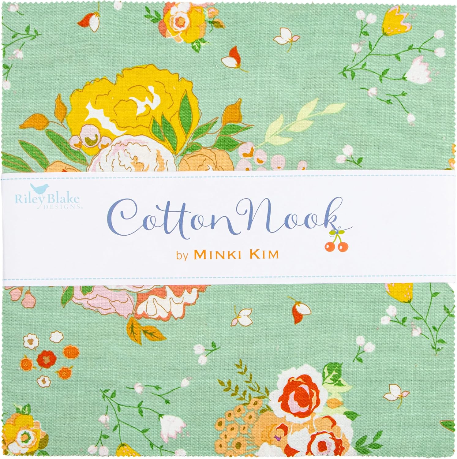 Minki Kim Cotton Nook 10" Stacker 42 10-inch Squares Layer Cake Riley Blake Designs 10-17970-42