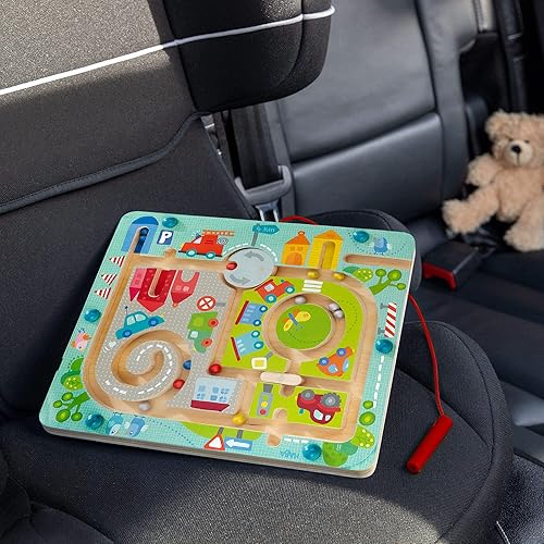 Miniatura 5 de Juego de magnético laberinto de ciudad de la marca Haba para niños de 2 años en adelante