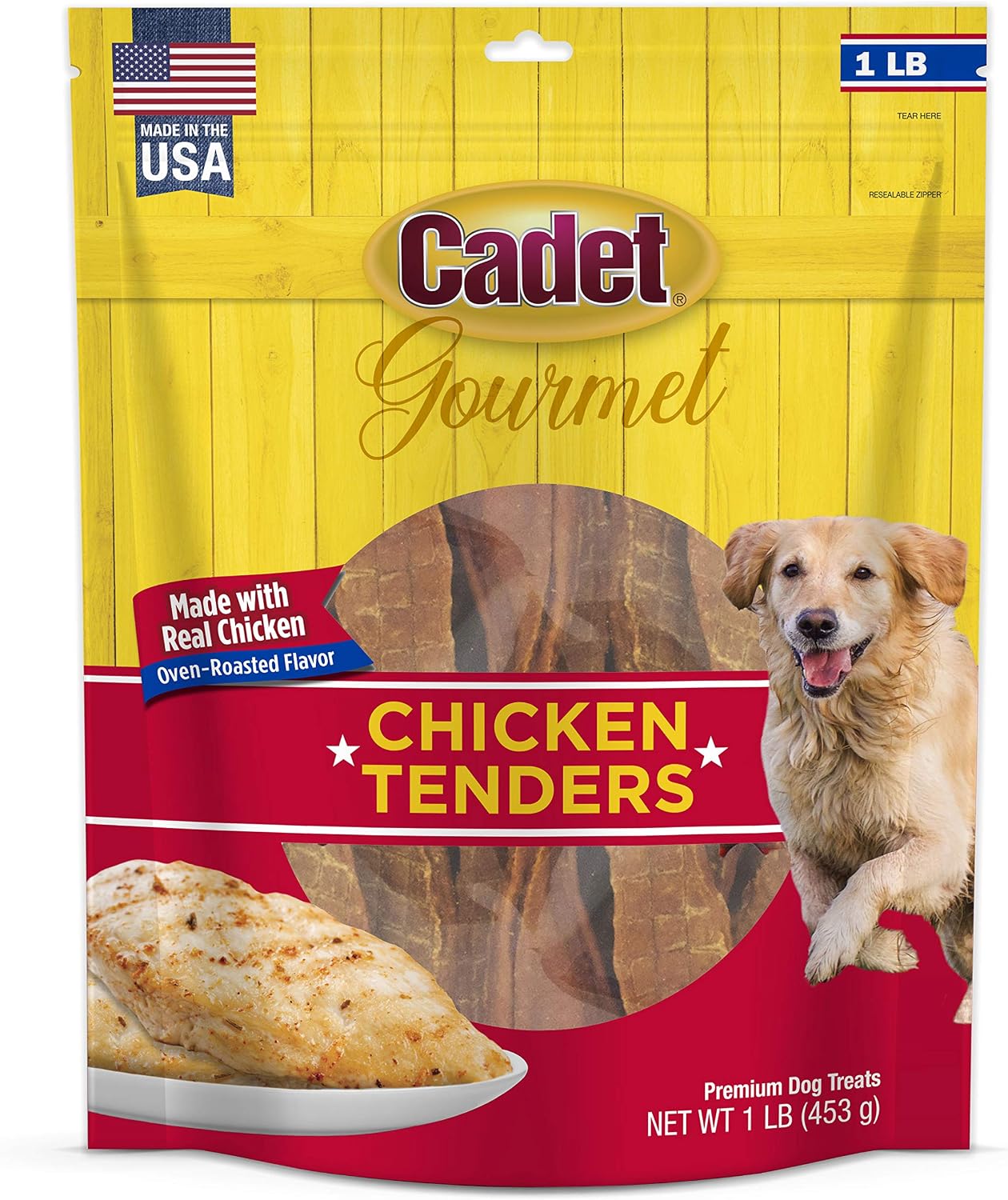 Cadet Gourmet Chicken Tenders for Dogs 1 lb.