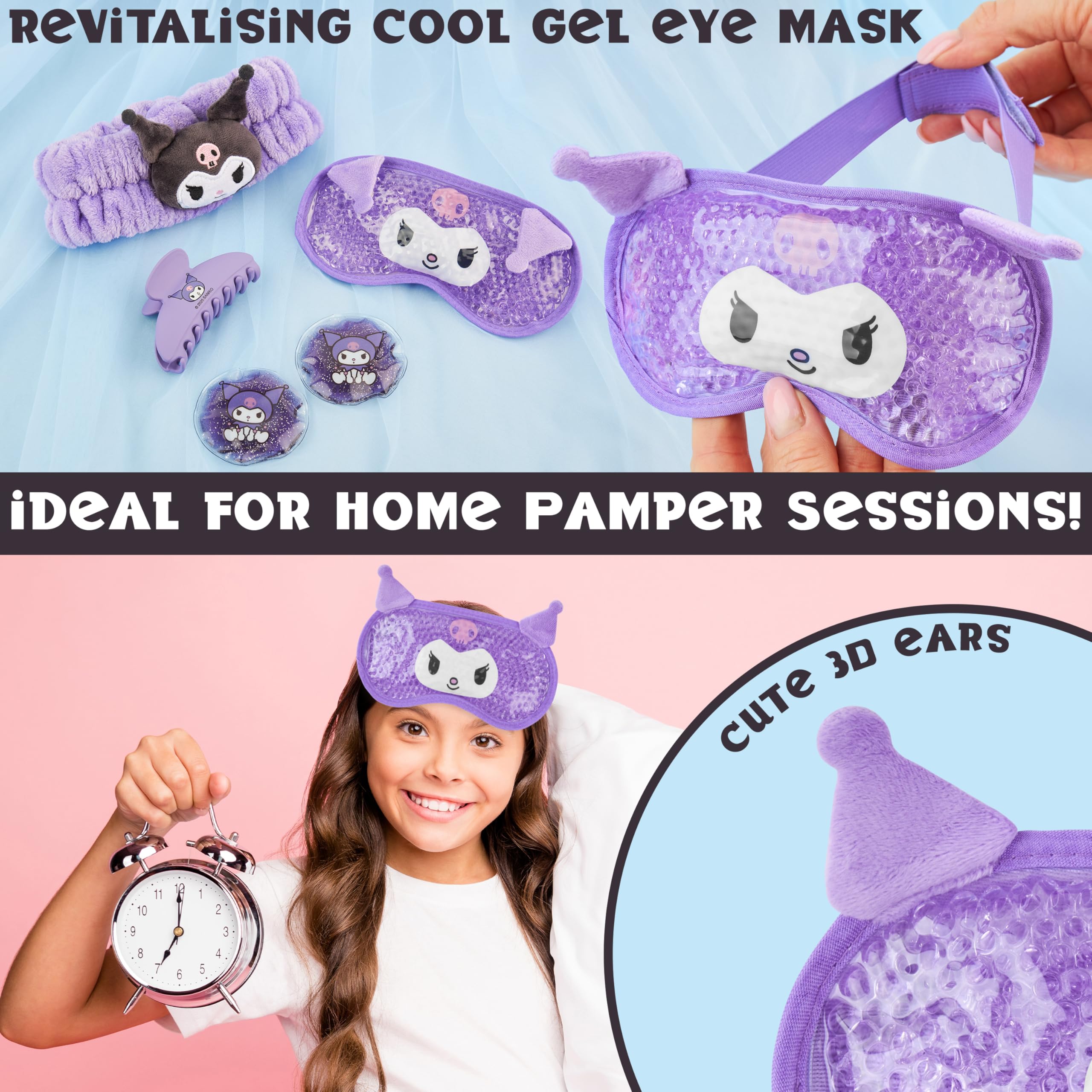 Amazon.com : Hello Kitty Sanrio Kuromi Beauty Set for Women, Teens