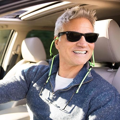 Miniatura 3 de HANG2 - Correa doble para gafas, soporte impermeable para gafas deportivas para hombres y mujeres