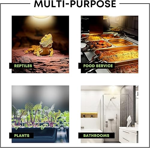 Miniatura 6 de 250R401 Reflector incandescente R40 de 250 vatios lámpara de cabeza transparente bombilla de inundación de calor base de rosca mediana estándar E26