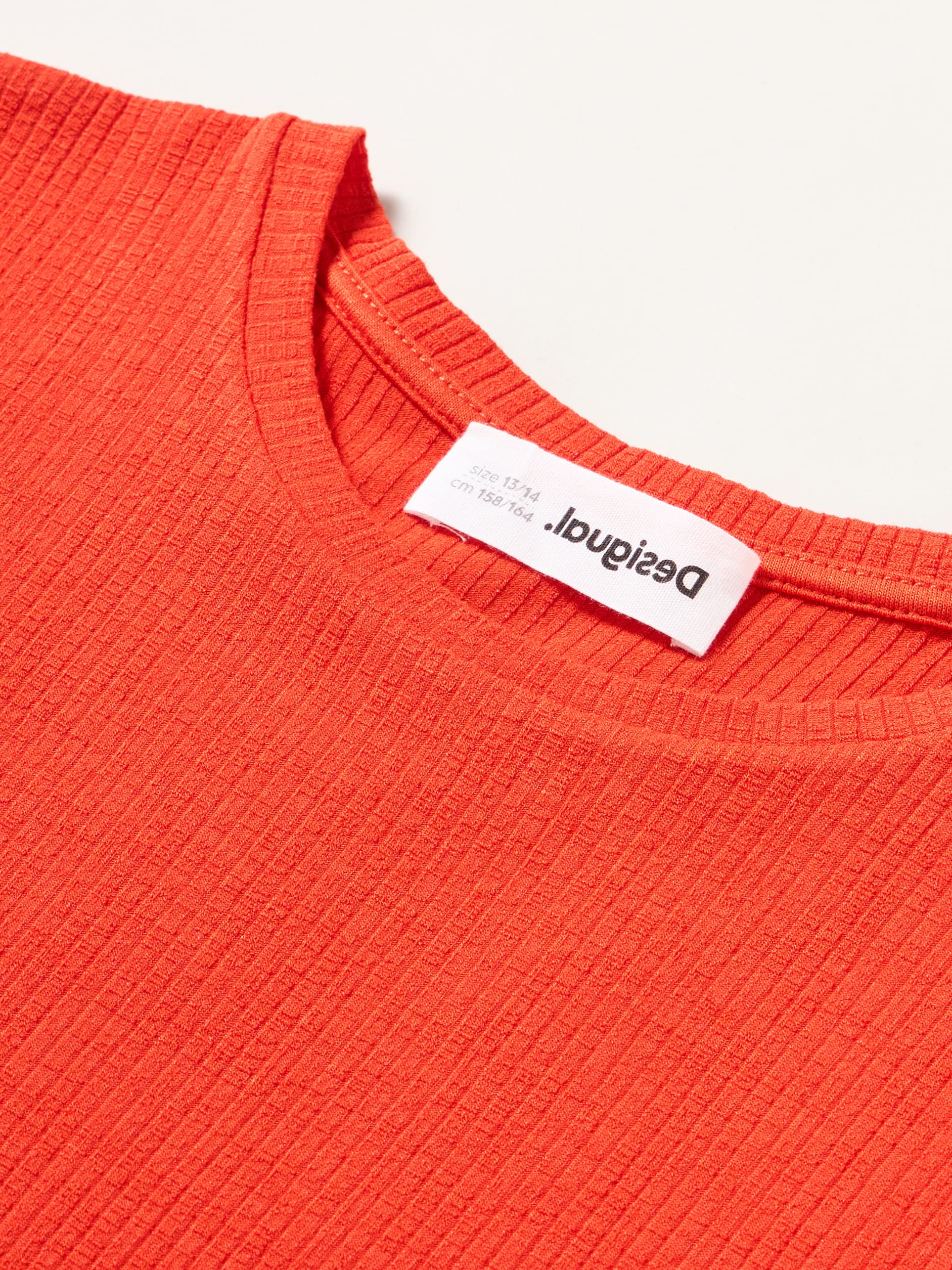 Desigual Sukienka Dziewczynki Vest_fresia 7009 Mandarina