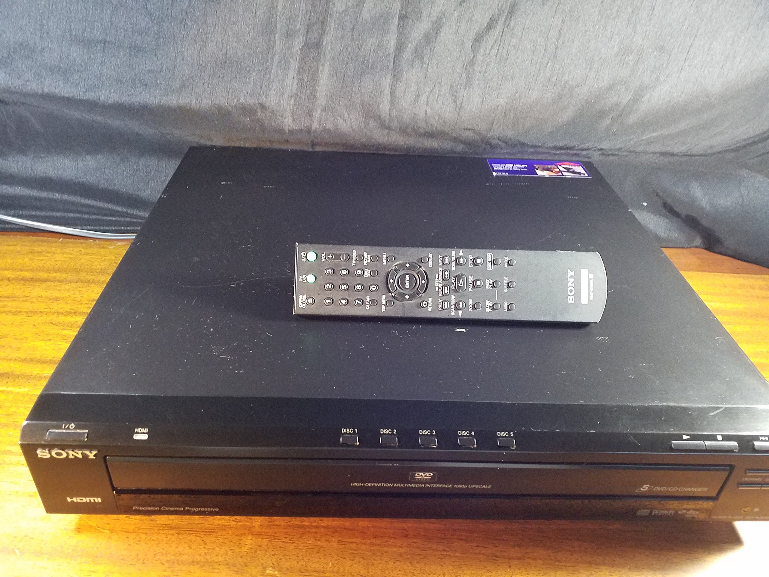 Amazon.com: Sony DVP-NC800H/B HDMI/CD Progressive Scan 5-Disc DVD