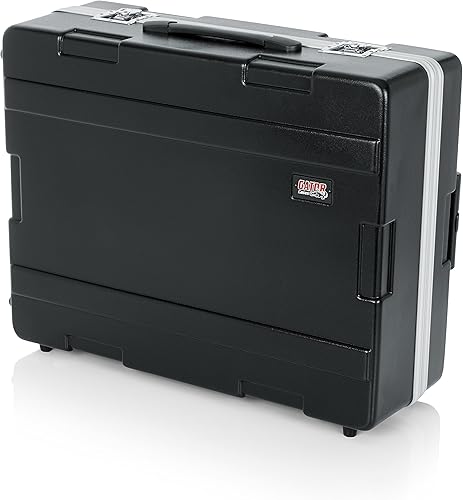 Gator Cases - Estuche ligero moldeado ATA para mezclador con ruedas y mango de remolque se adapta a mezcladores de 20 x 25 pulgadas (G-MIX 20 x 25),