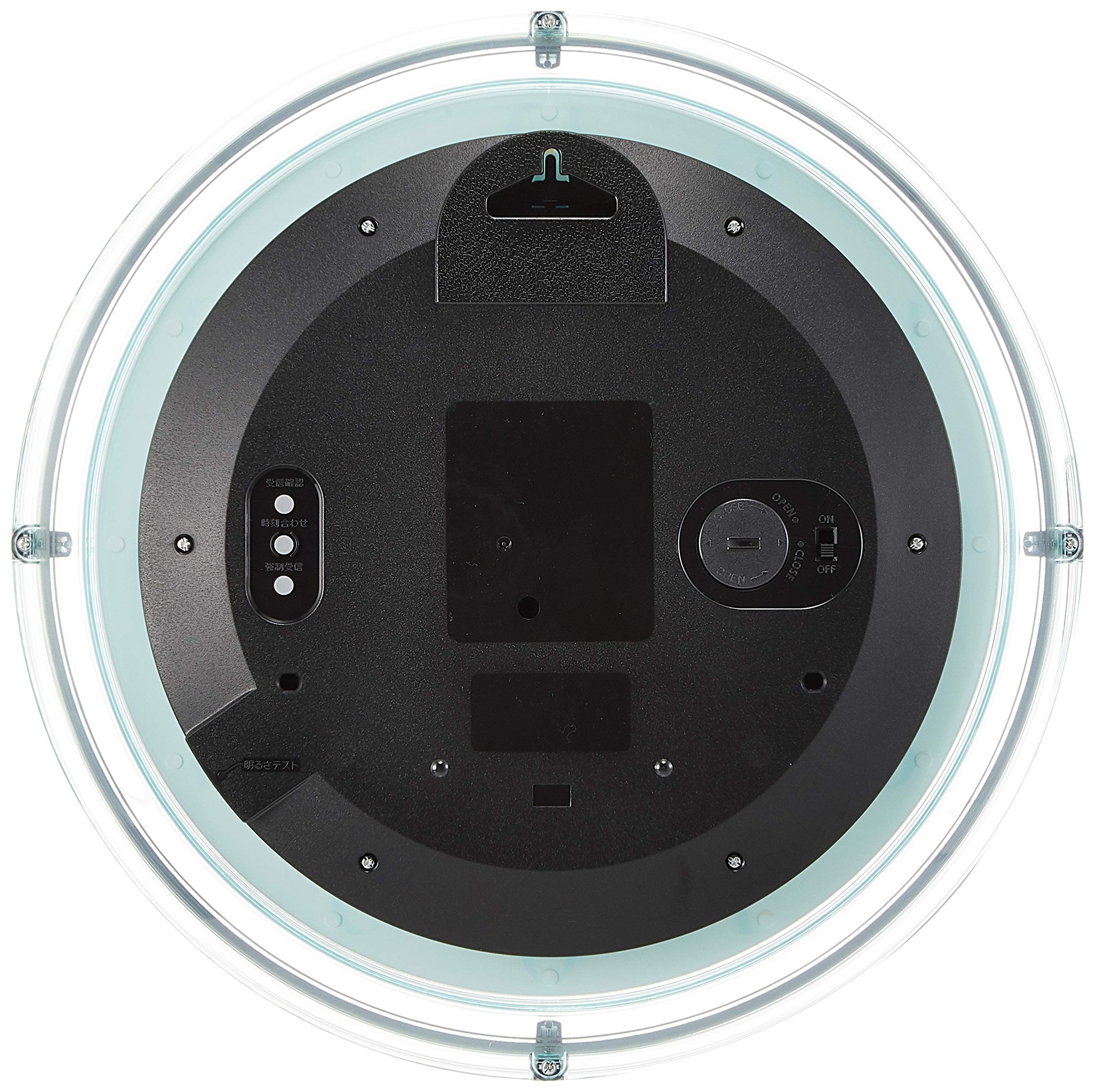 動作確認済 CITIZEN シチズン 電波掛け時計 4MY851-0 リズム(RHYTHM