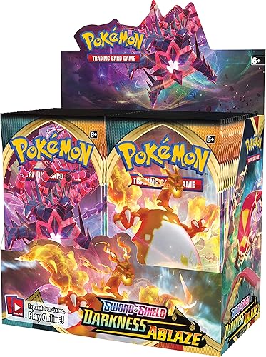 Pokémon TCG: Sword & Shield Darkness Ablaze Booster Box, Multi (174-81712) - Third Party