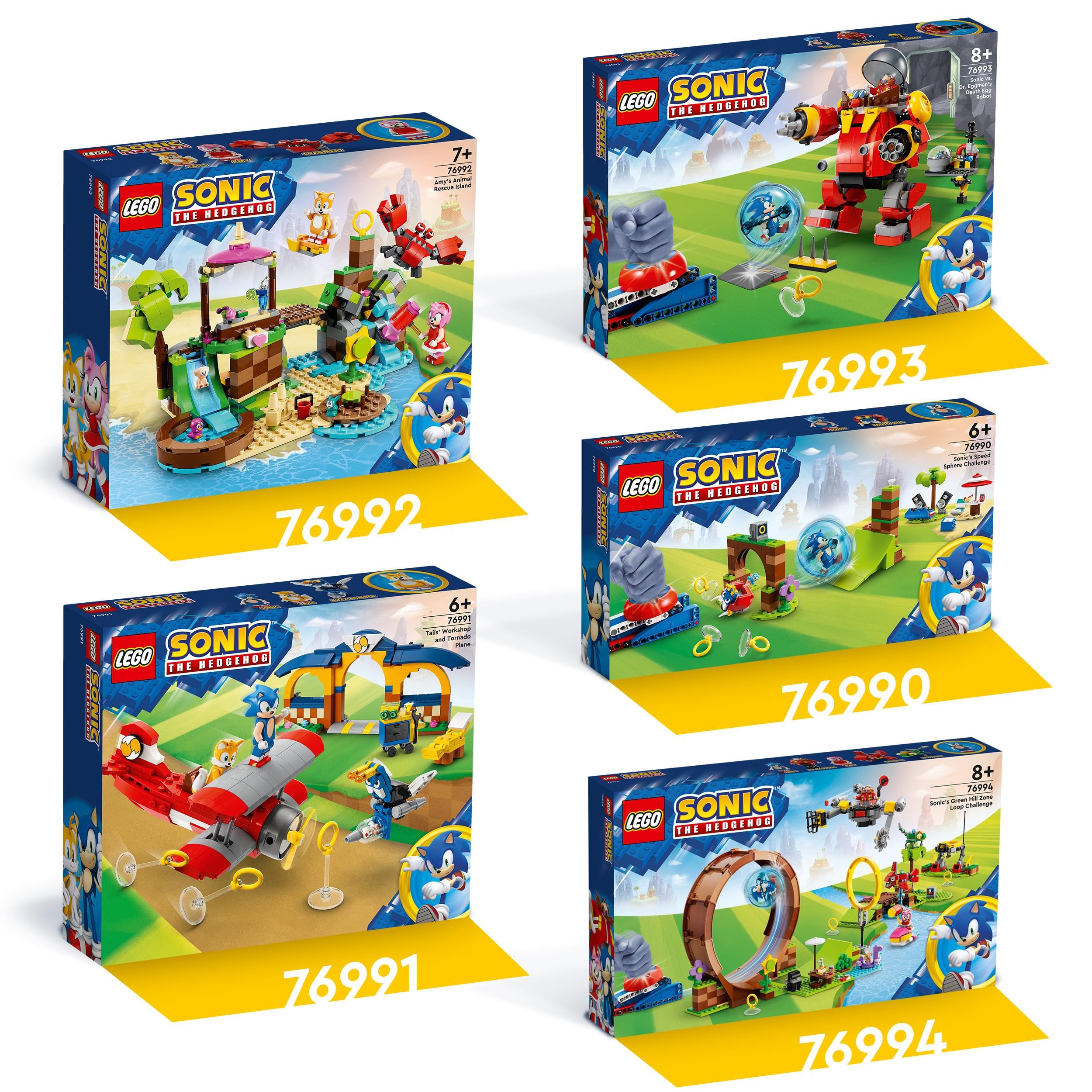 Amazon.com: LEGO 76992 Sonic the Hedgehog Amy's Animal Island