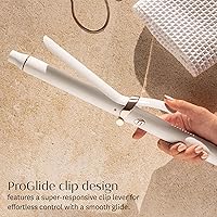 Vista 7 de T3 SinglePass Curl X Rizador de barril extra largo de 1", 1.25", 1.5" con 9 ajustes de calor y barril cerámico para un estilo rápido y resultados