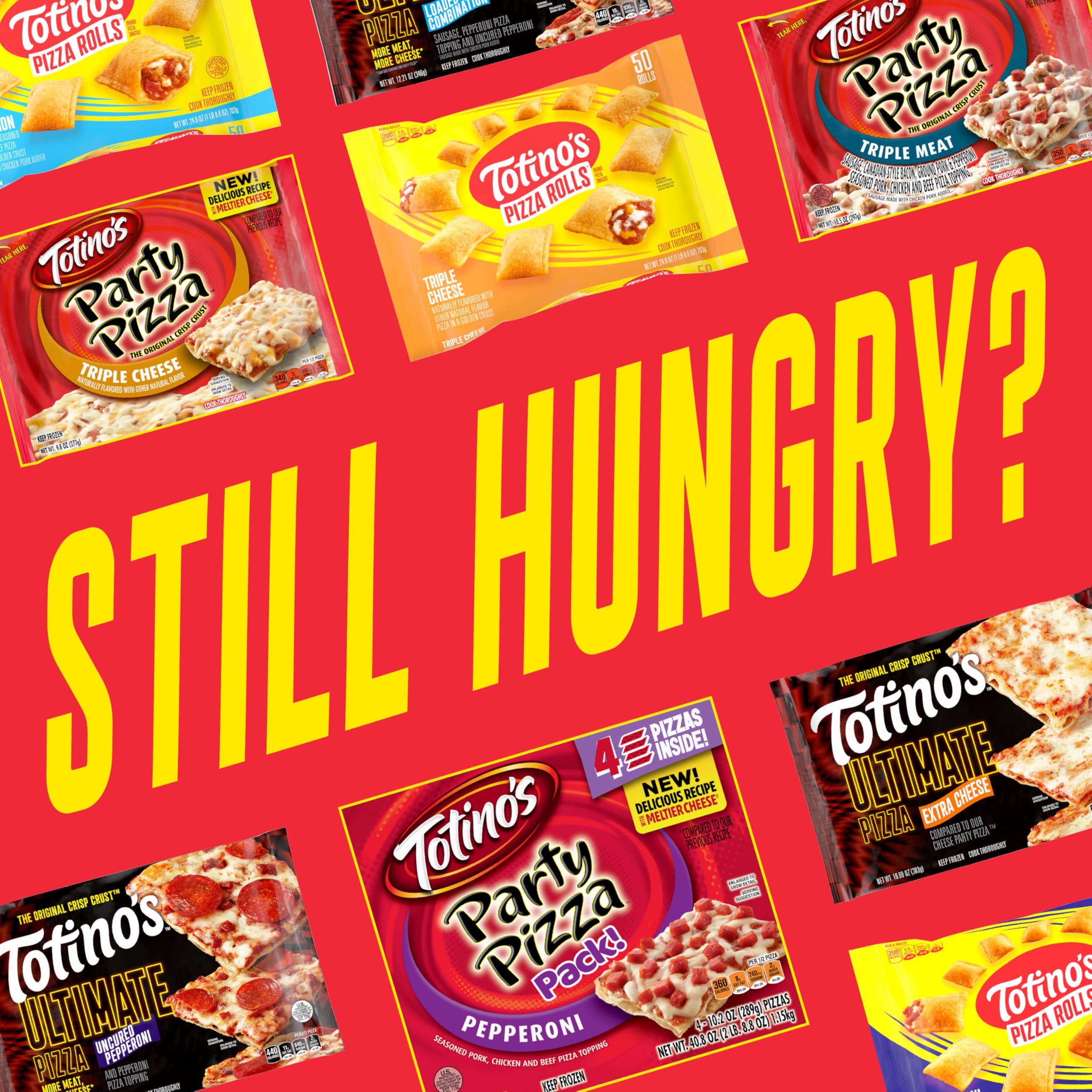 Totinos Party Pizza Pepperoni Frozen Pizza Game Day Football Snacks 10 2 oz — view 9