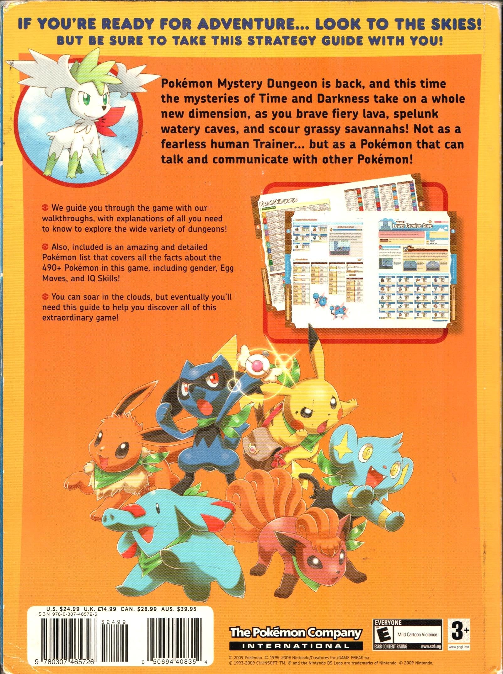 Pokemon Mystery Dungeon: Explorers of Sky: Prima Official Game Guide