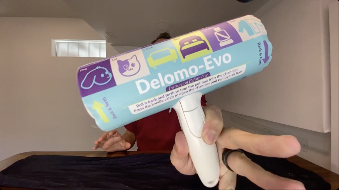 TESTING Delomo Pet Hair Remover Lint Roller for Pet Hair