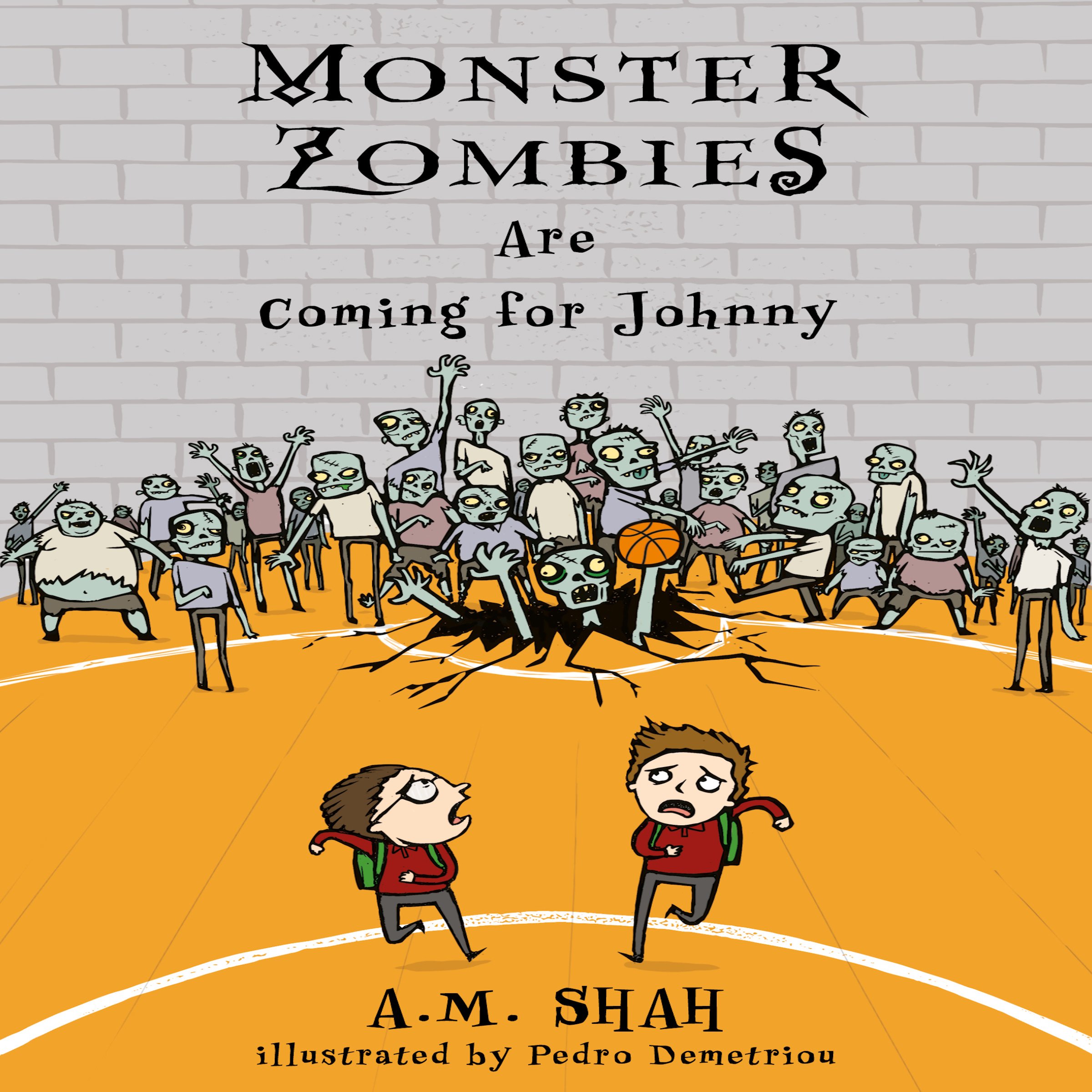 Cover art for Monster Zombies Are Coming for Johnny
