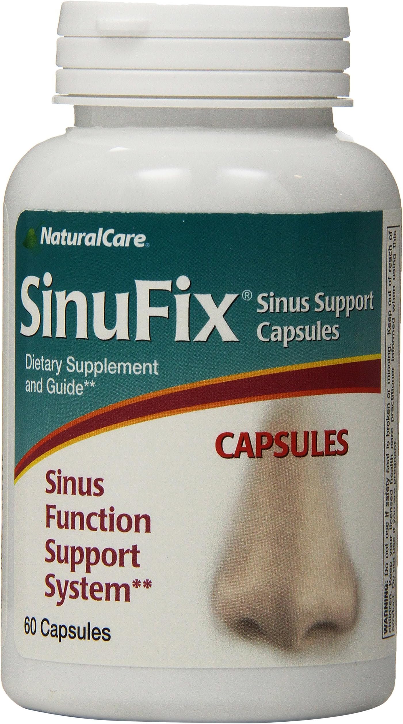 SinuFix Capsules, Promotes Healthy Sinus Function , 60 Count