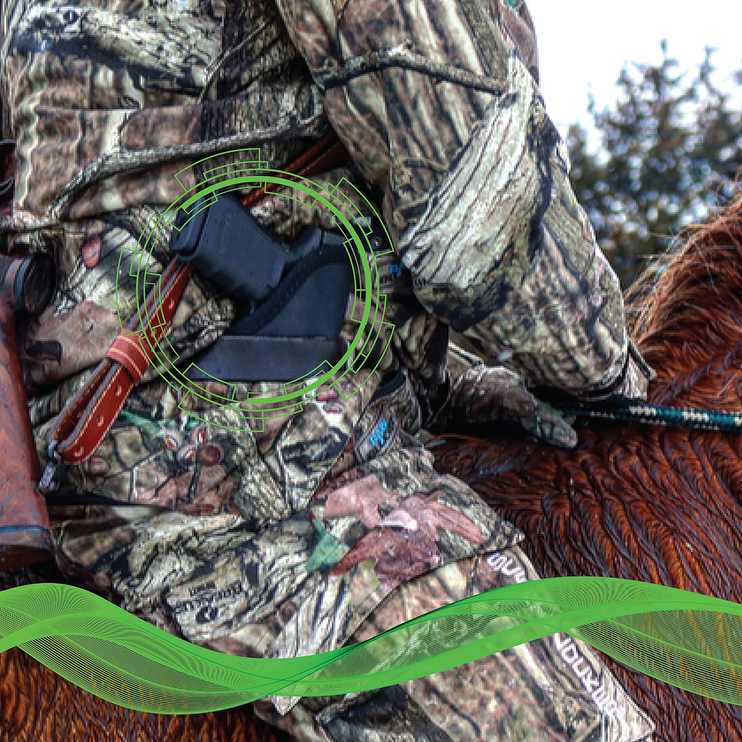 Sticky Holsters Concealment Holster for Men and Women - OR-11 MOD - Fits Glock 41, 34, 35; Springfield XD-M 5.25 and Similar with Optic Setups, Lights & Lasers - Ambidextrous - IWB/Pocket Carry