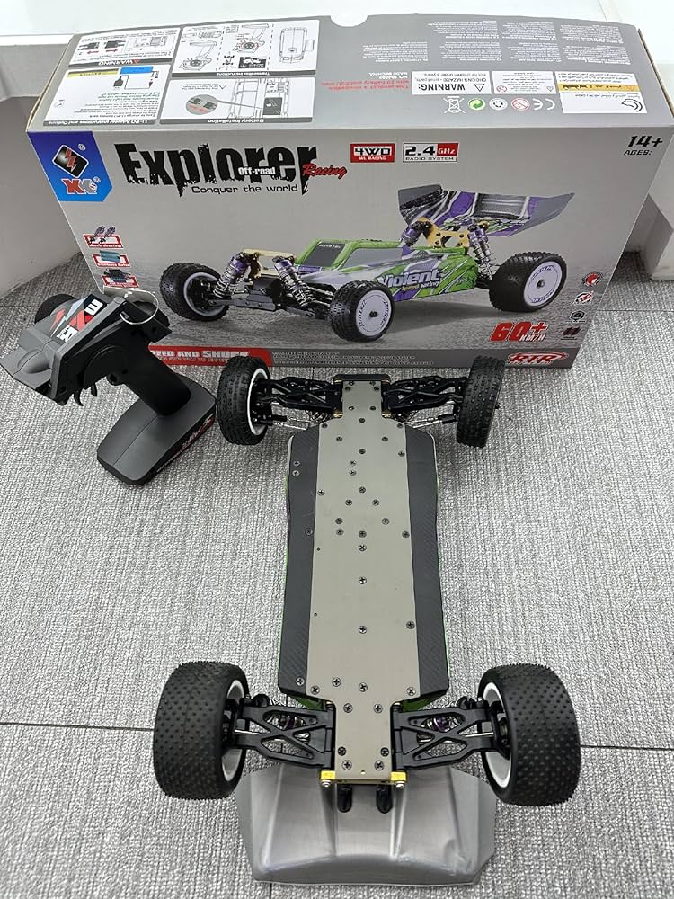 Amazon.com: WLtoys High-Speed RC Car 104002 RC Car High