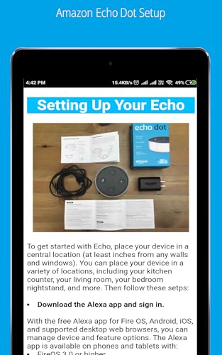Guide for Amazon Echo dot