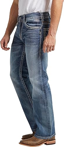 Miniatura 2 de Silver Jeans Co. Pantalón de jean Zac de ajuste relajado y recto para hombres