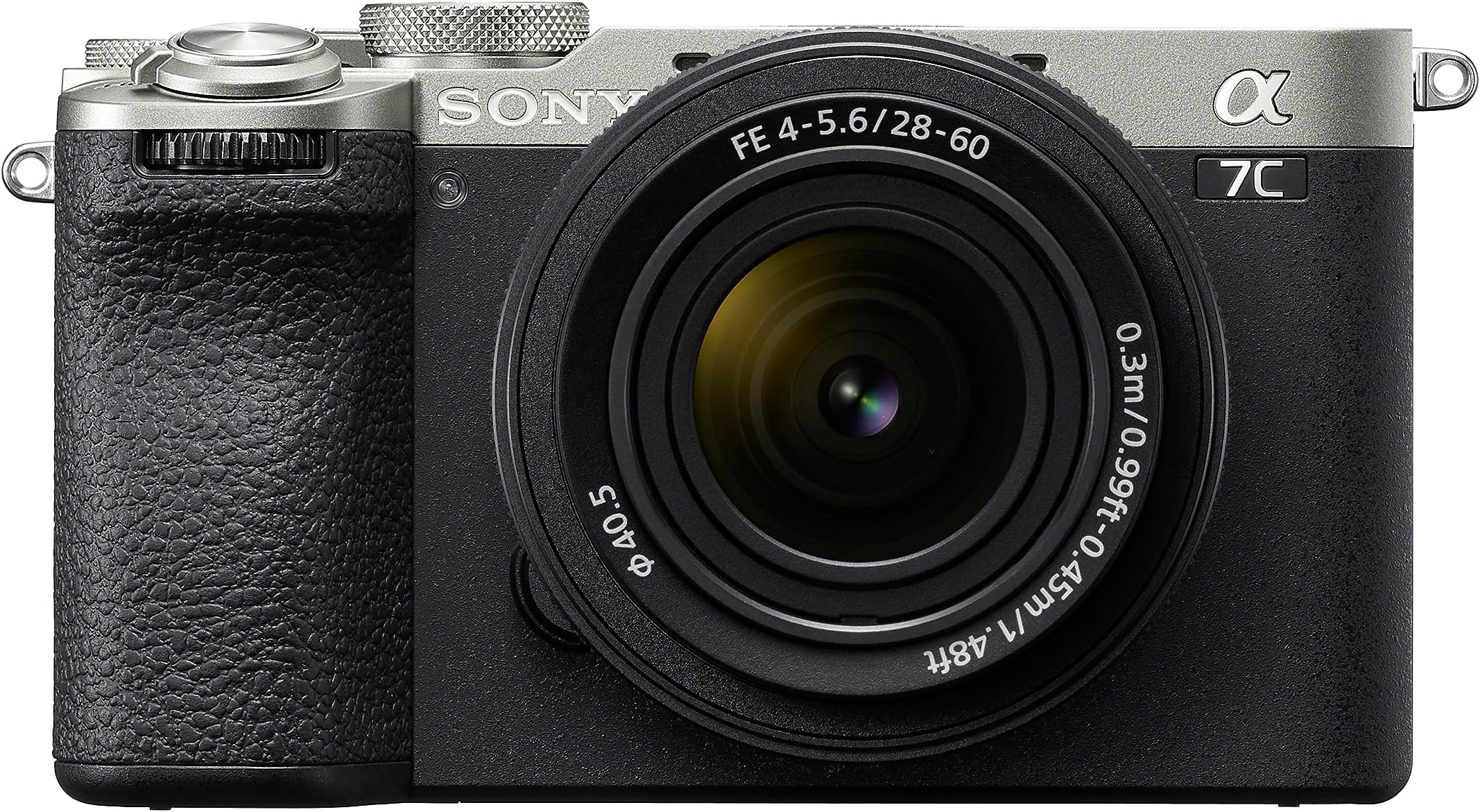 Alpha 7CII Full-Frame Mirrorless Camera, (Silver) + Sony SEL2860 Compact Standard Zoom Lens