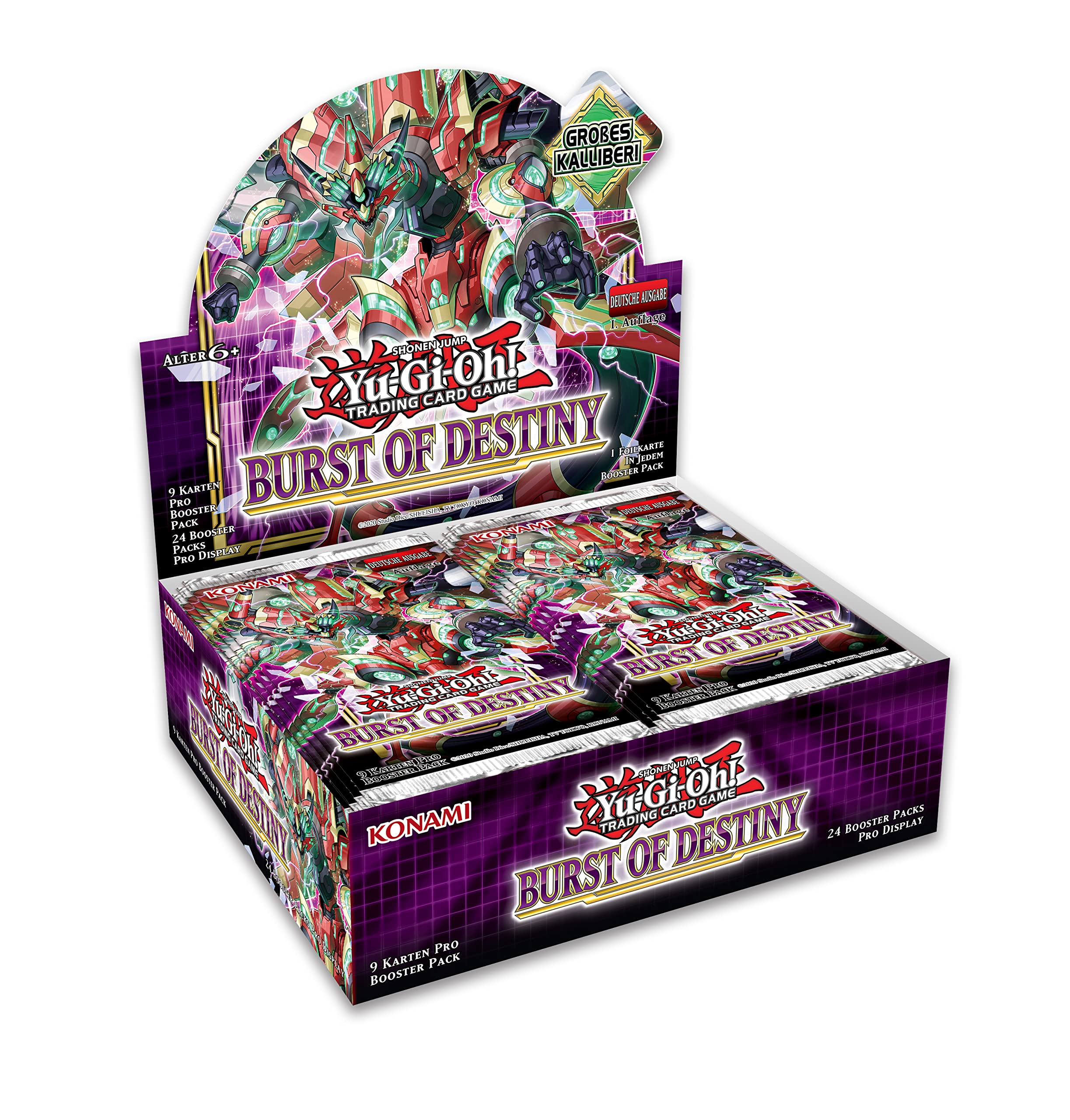 Yu-Gi-Oh! TRADING CARD GAME Burst of Destiny Display - Deutsche