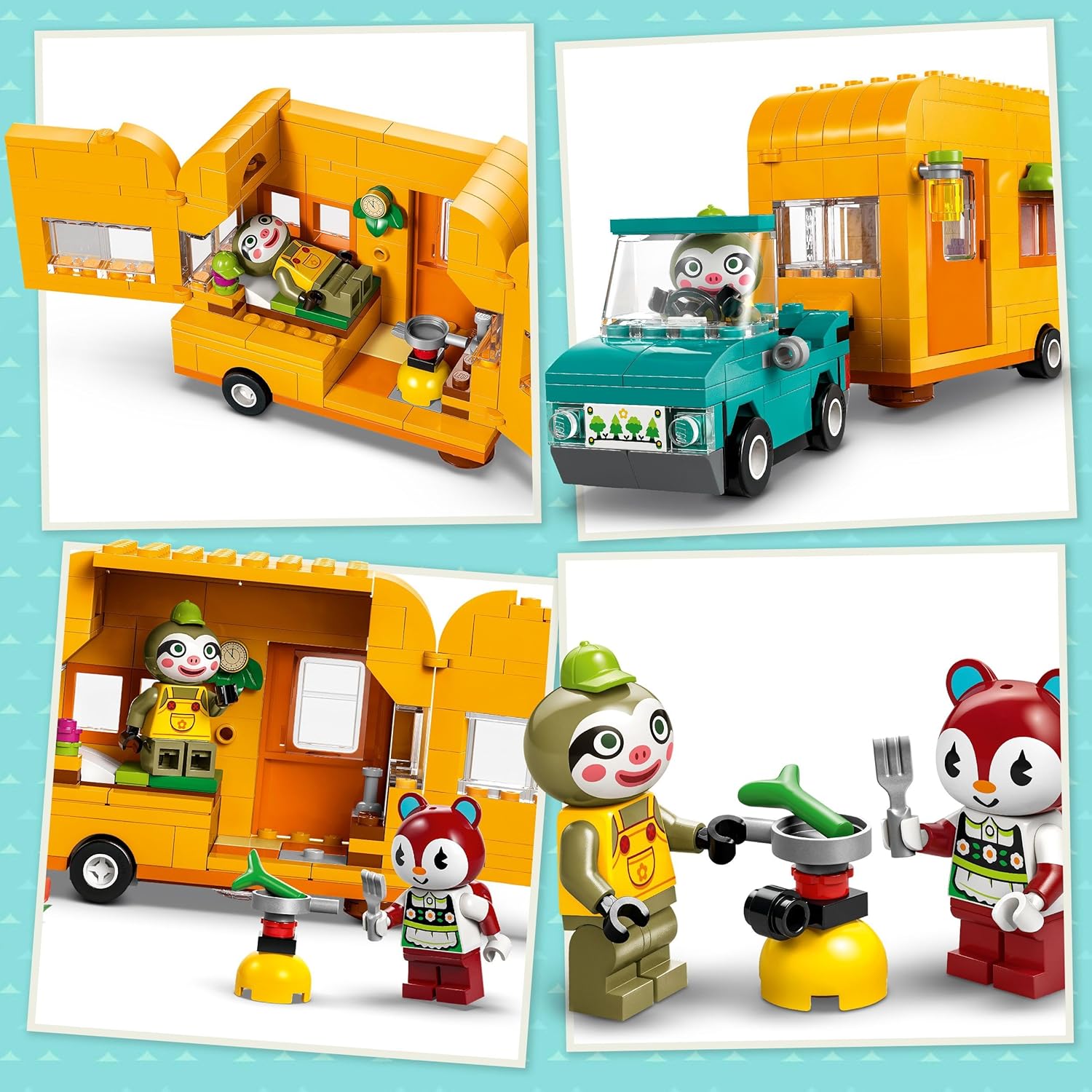 LEGO 77054 Animal Crossing Gerds Wohnwagen & Gärtnerei