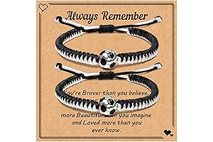 Soccer Couples Bracelets for Team Boy and Team Girl