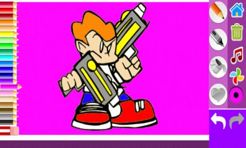 Coloring Art Book for Friday Night Funkin Real Game – vue 4