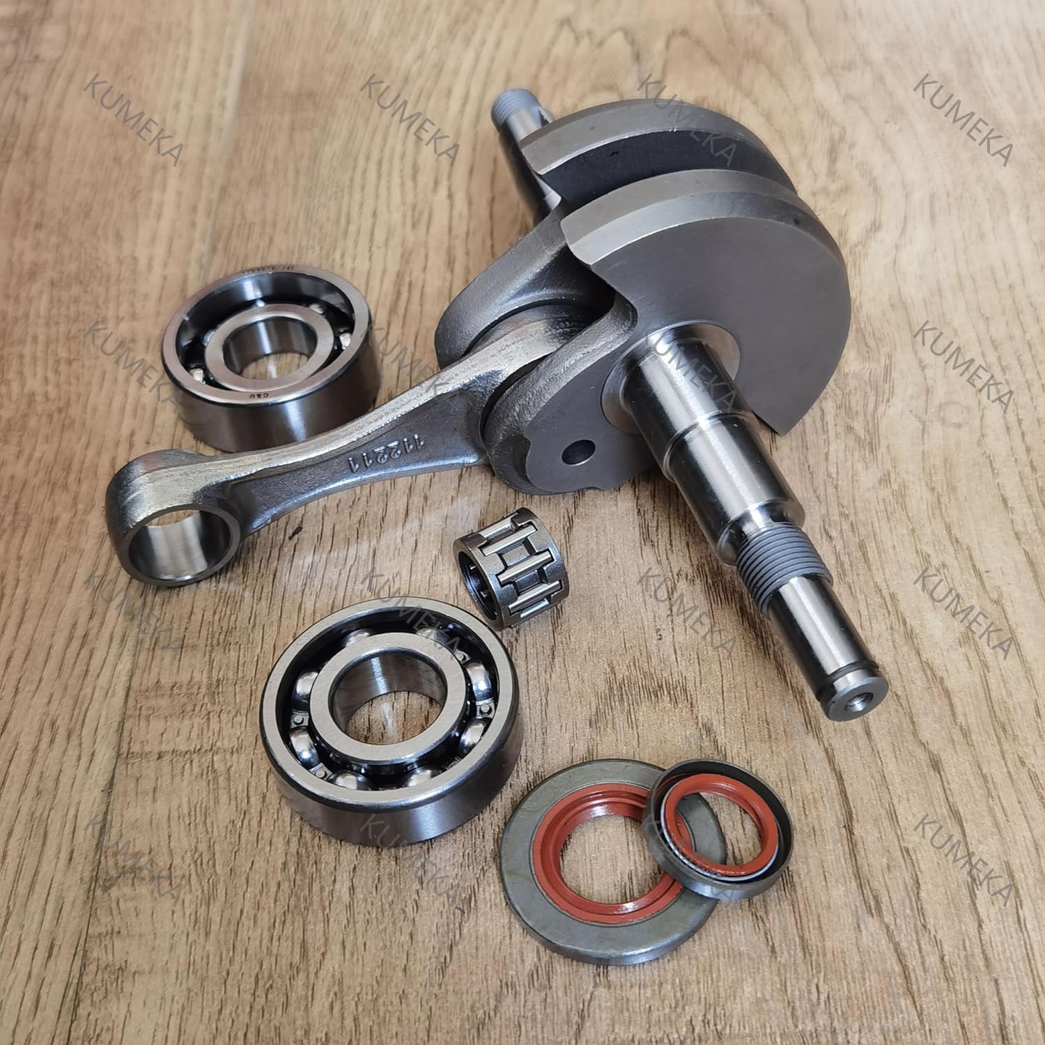 MS660 Crankshaft with Bearing and Oil Seal Fits for Stih-l 066 065 MS660 MS650 Chainsaw Spare Parts