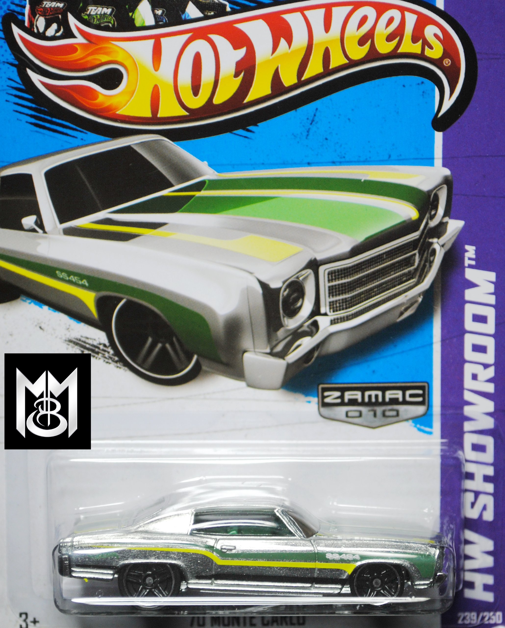 Amazon.com: Hot Wheels 2013 ZAMAC #010 '70 Monte Carlo HW SHOWROOM