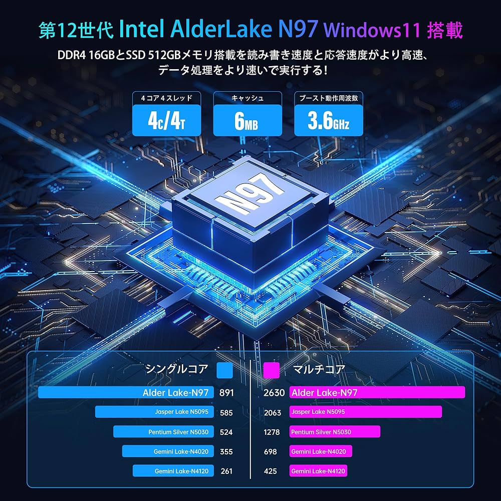 【ジャンク】ACEMAGIC ノートPC Intel N97 本体 Amazon.co.jp: ACEMAGIC ノートパソコン N97 ノートPC 17.3インチ