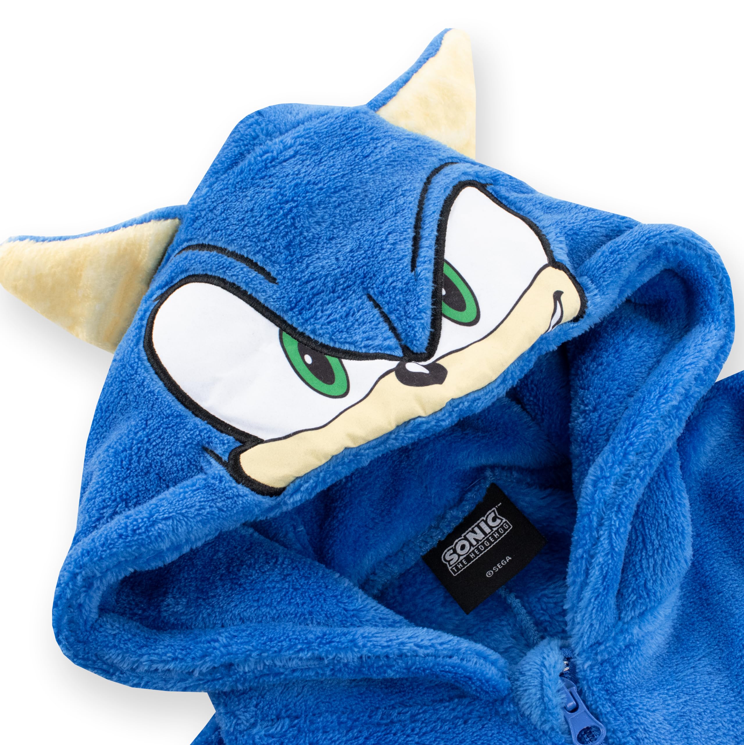Sonic The Hedgehog Surpyjama Garcon | Pyjama Combinaison Sonic | Grenouillères Garçon Jouet