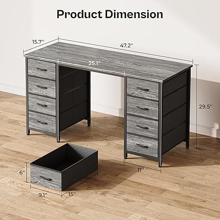 Ljustra Computer Desk Drawers