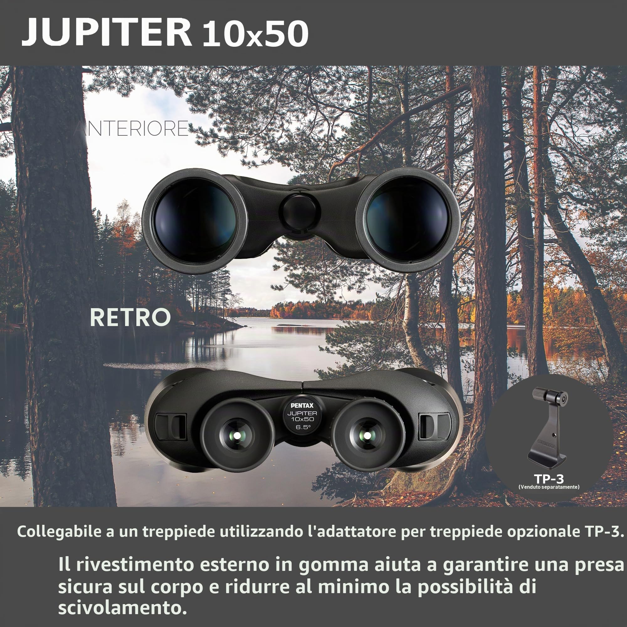 PENTAX Jumelles Jupiter 10x50