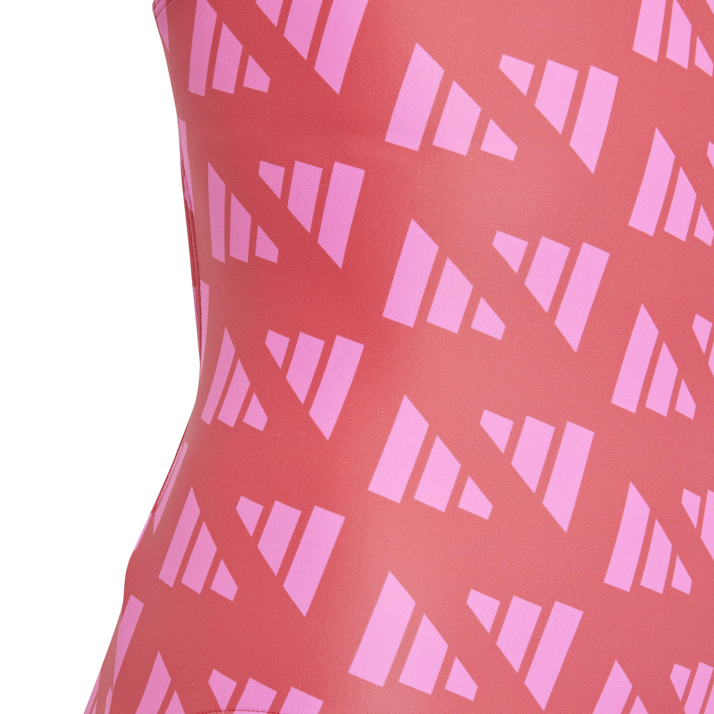 Adidas Mädchen Logo Graphic V-Back Swimsuit Kids Badeanzug (1er Pack)