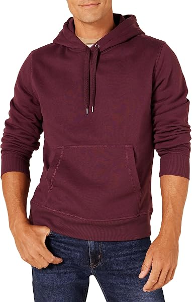 Amazon Essentials Sudadera con Capucha, Disponible en Tallas Grandes y Altas Hombre - 1