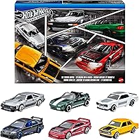 ホットウィール(Hot Wheels) ストリート・オブ・ジャパン マルチパック 乗り物おもちゃ ミニカー 6台入り 3歳から マルチ JBY77