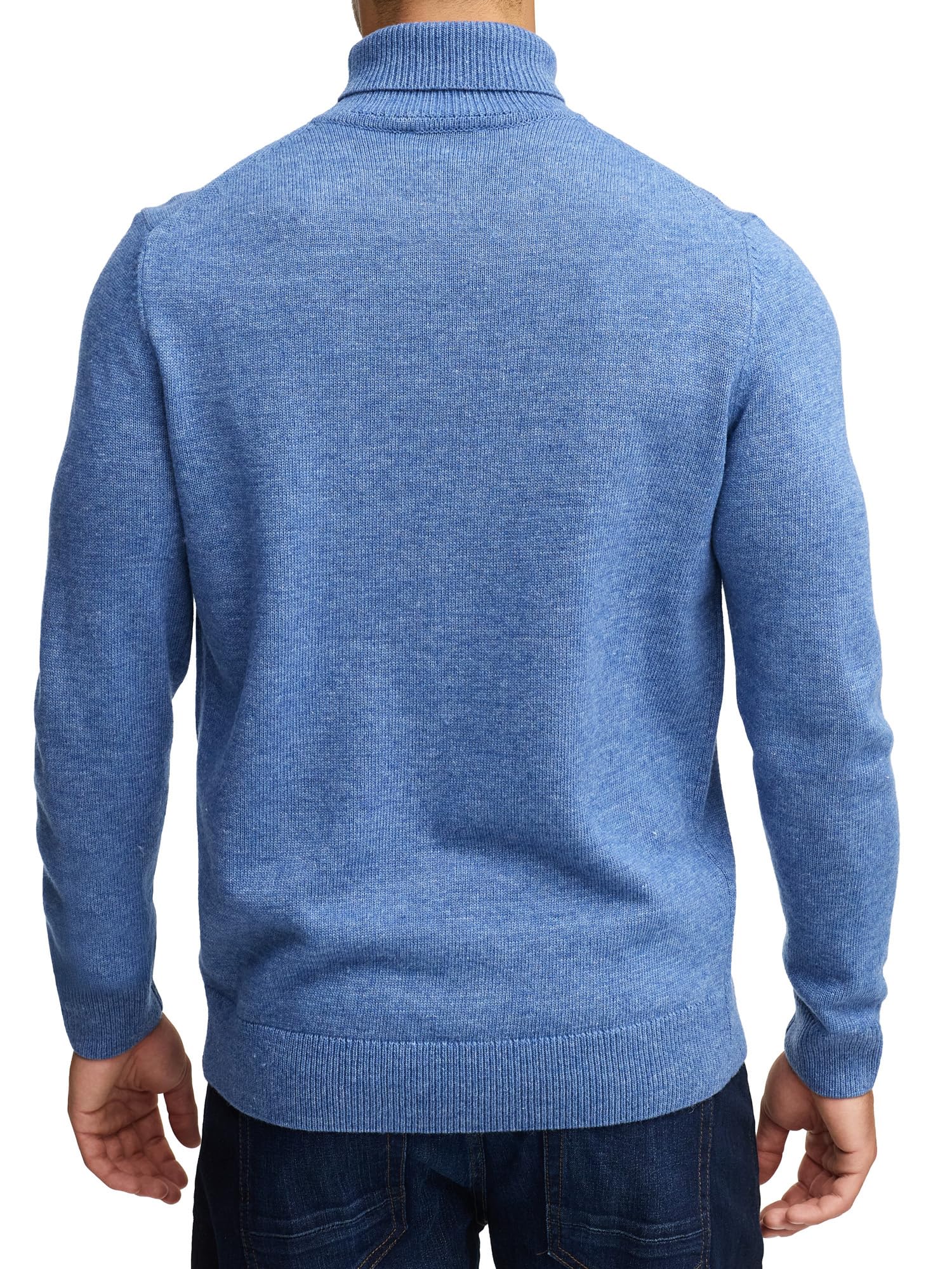 Indicode Jersey clásico de cuello alto INMargous para hombre | Suéter de punto para hombre
