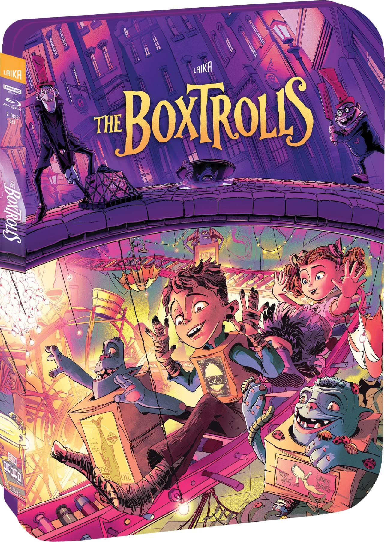 The Boxtrolls - Limited Edition Steelbook 4K Ultra HD + Blu-ray [4K UHD]