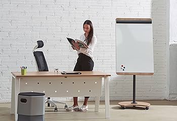 Amazon | Rocada フリップチャート ホワイトボード キャスター