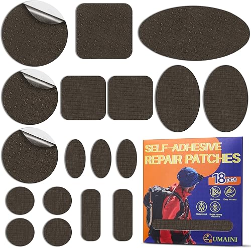 Down Jacket Repair Patch Kit, Outdoor Gear Tenacious Repair Tape, Self Adhesive 