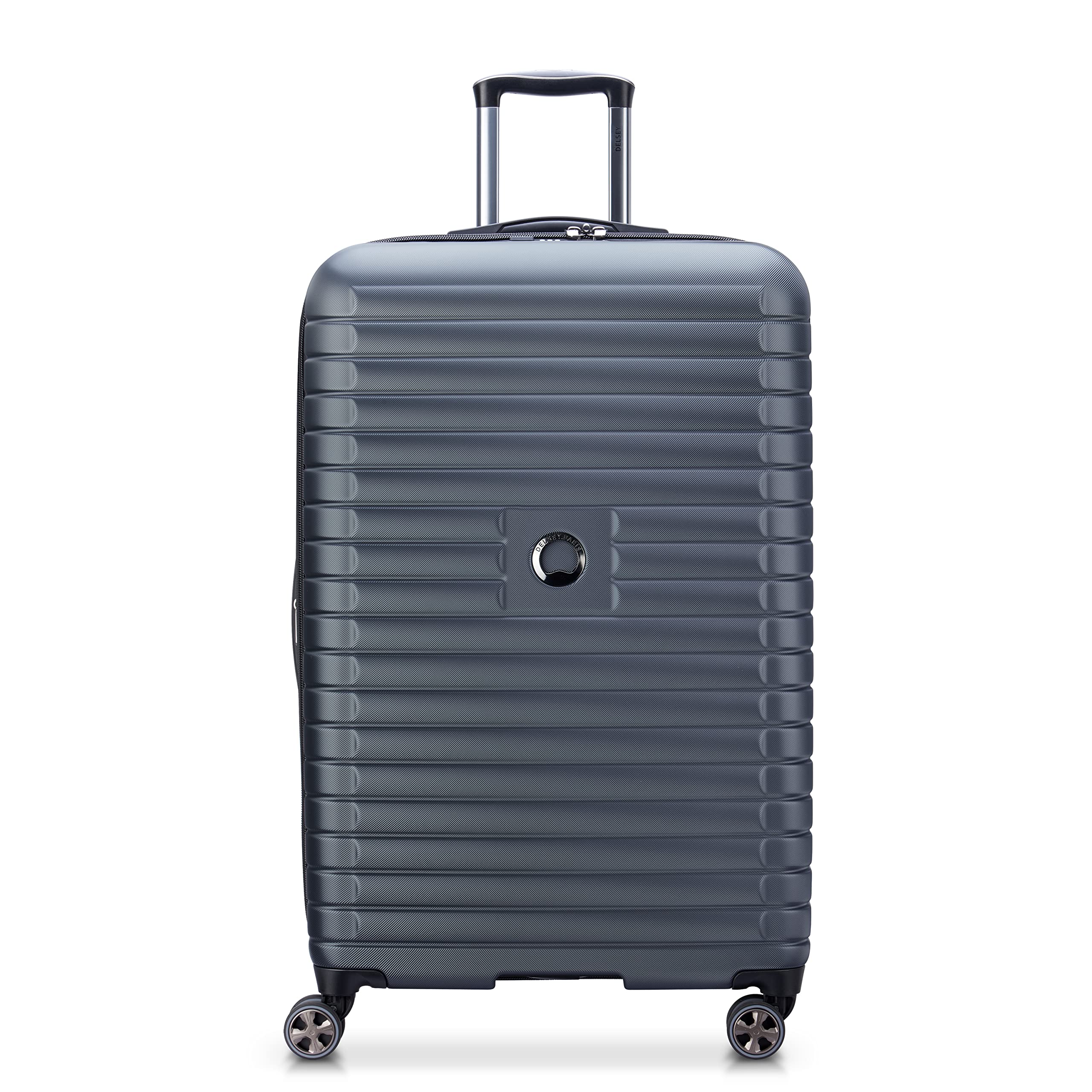 DELSEY PARIS Cruise 3.0 Hardside Expandable Luggage with Spinner Wheels, Graphite, Checked-Large 28 Inch