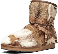 Vista 1 de AU&MU Womens Casual and Versatile Warm Simple Snow Boots