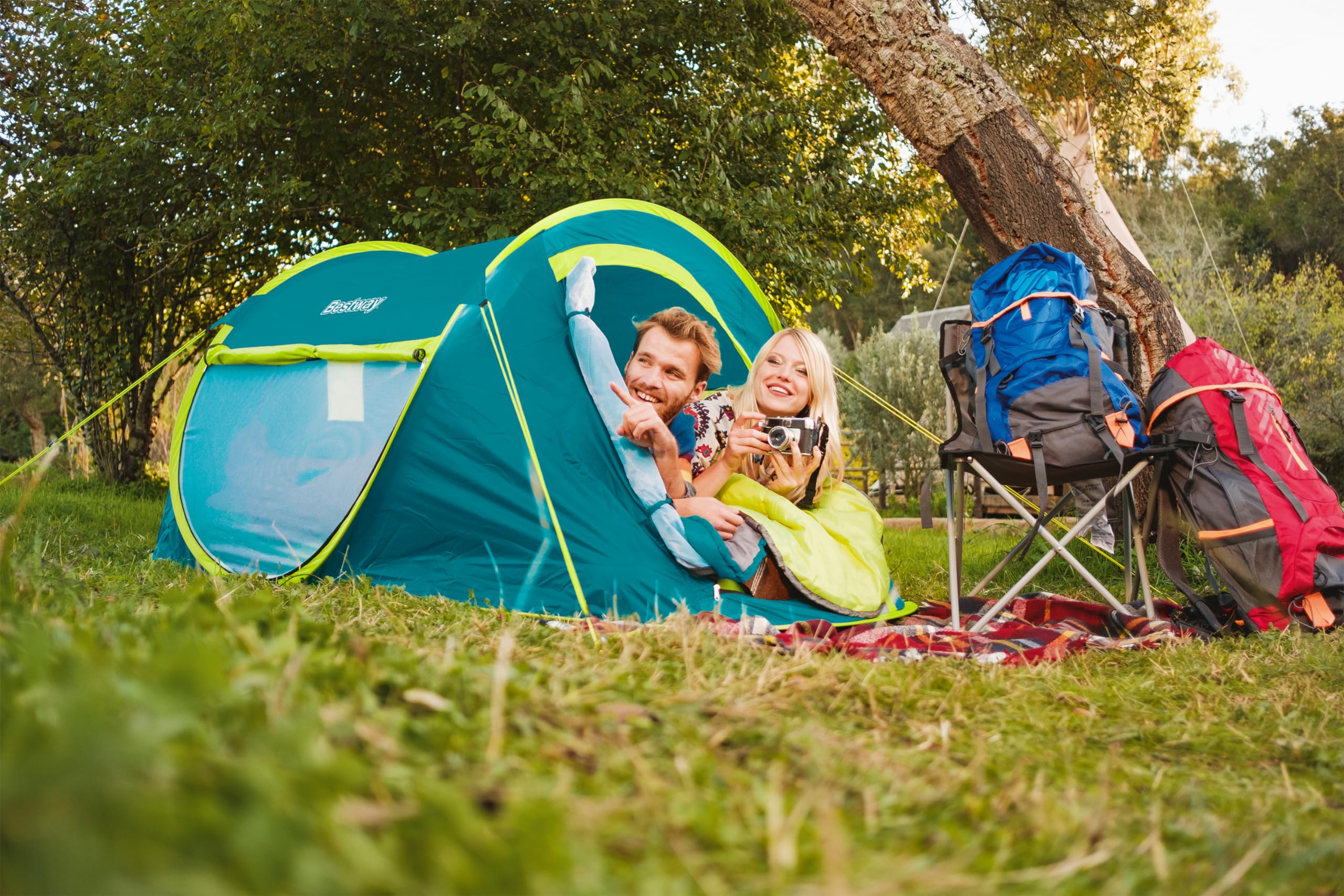 Bestway 68086-6 Tenda da campeggio Cool Mount 2, per 2 persone