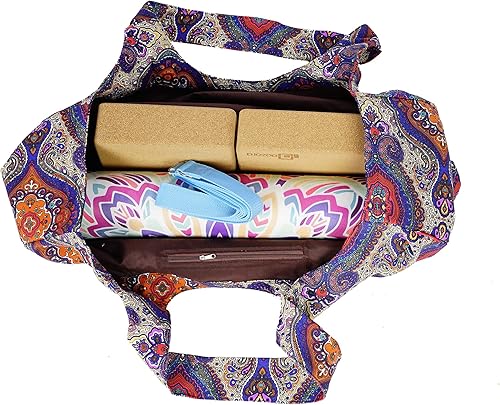 Miniatura 2 de Aozora Yoga Mat Bag Large Yoga Mat Tote Sling Carrier with Pockets Fits Mats with Multi-Functional Storage Pockets Light and Durable