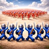 Army Raid Rush – Mob Control, Crowd Run & Strategy Battle Game