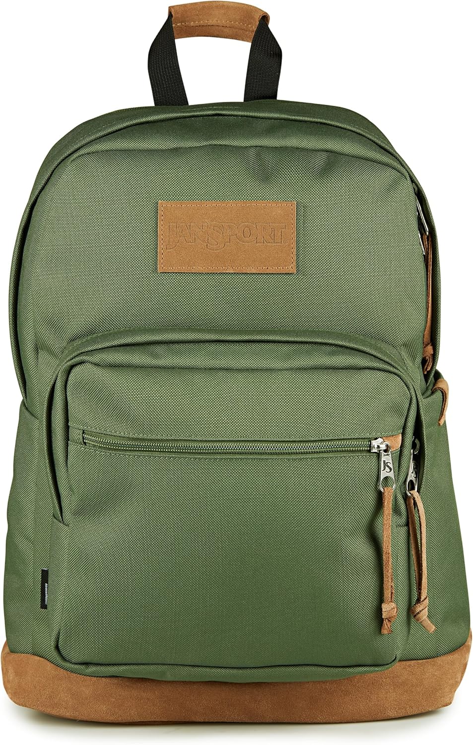 JanSport Right Pack Premium Backpack - Daypack with 15" Laptop Sleeve, Main Compartment, Water Bottle Pocket, Cargo Green