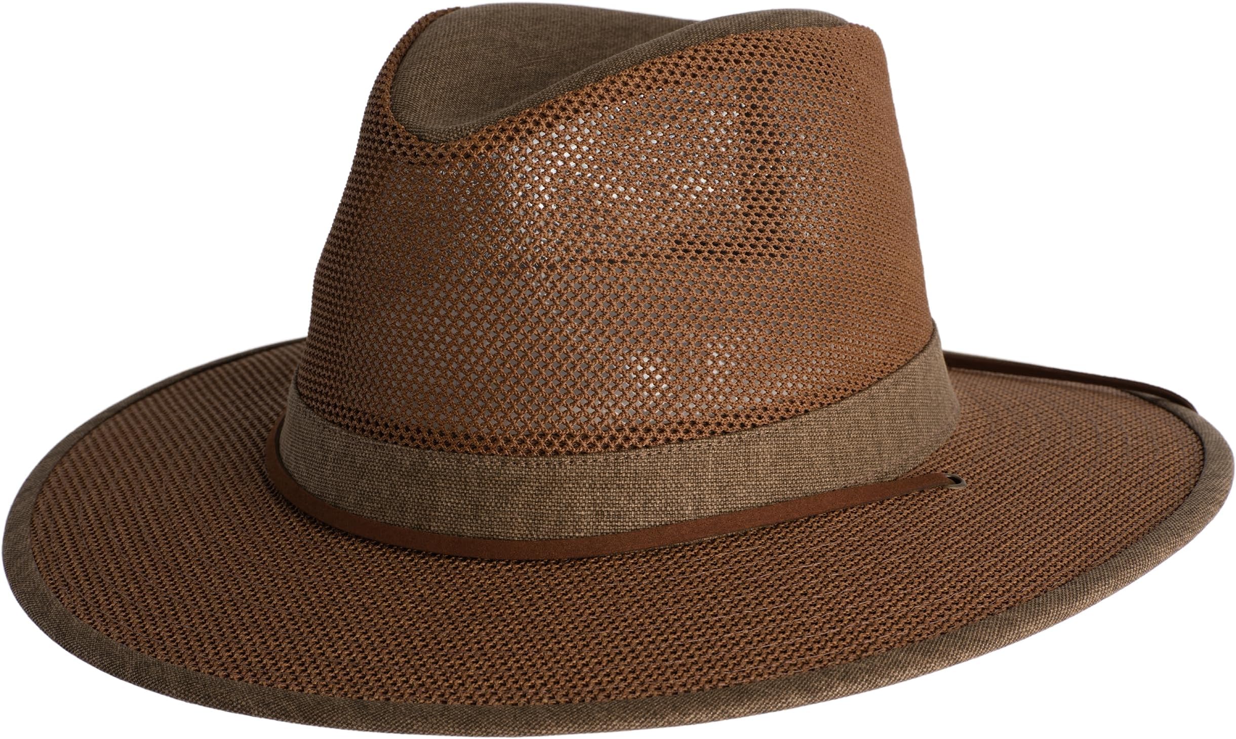 Original Aussie Breezer - Wide-Brim Sun Hat for Men with Adjustable Chin Cord | Perfect Men's Summer Hat