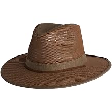 Henschel Hats Original Aussie Breezer - Wide-Brim Sun Hat for Men with Adjustable Chin Cord | Perfect Mens Summer Hat