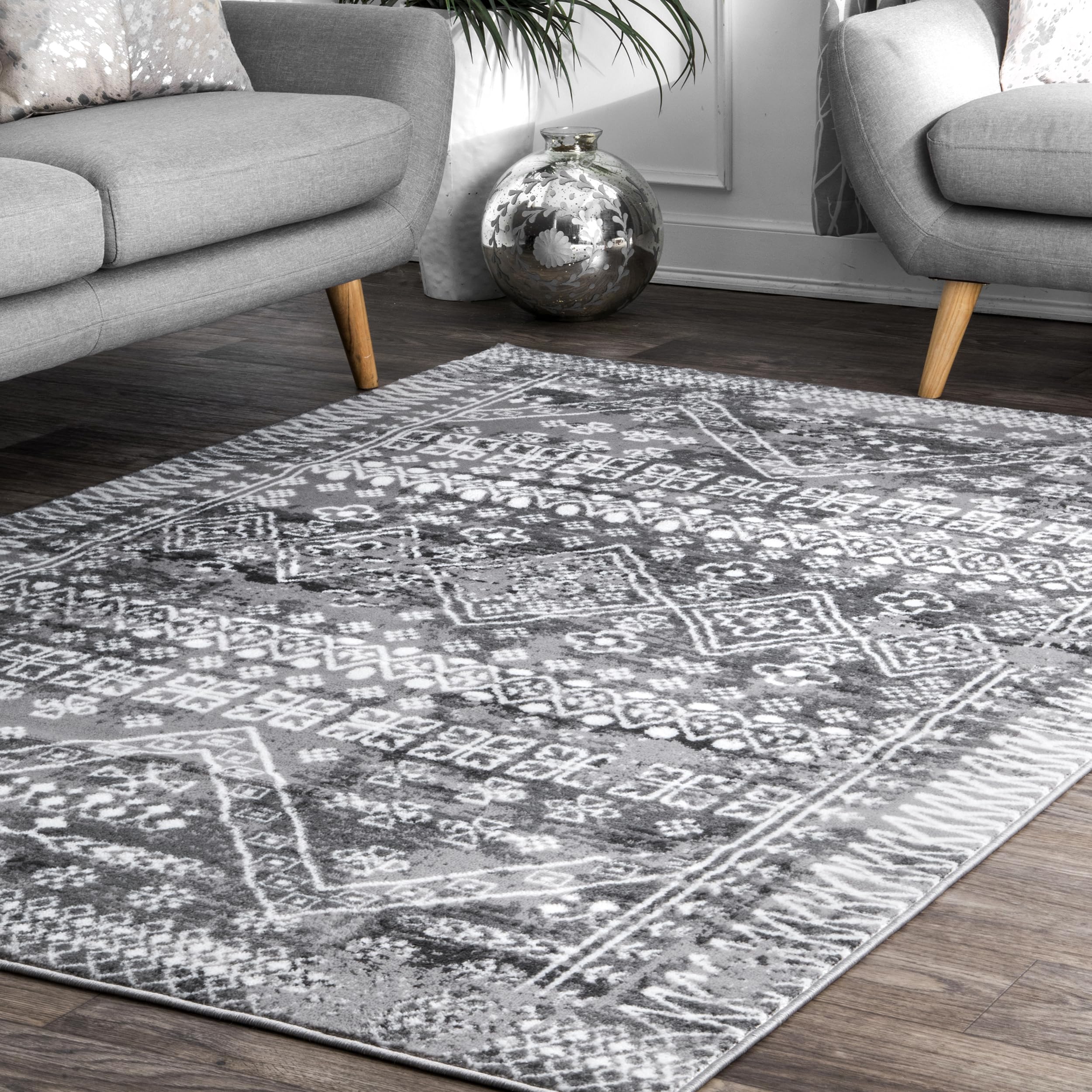 Amazon.com: nuLOOM Transitional Moroccan Frances Area Rug, 4' x 6